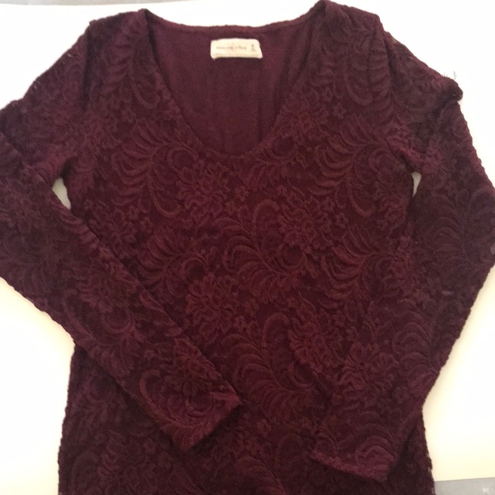 Abercrombie & Fitch Women’s Lace Shirt M
